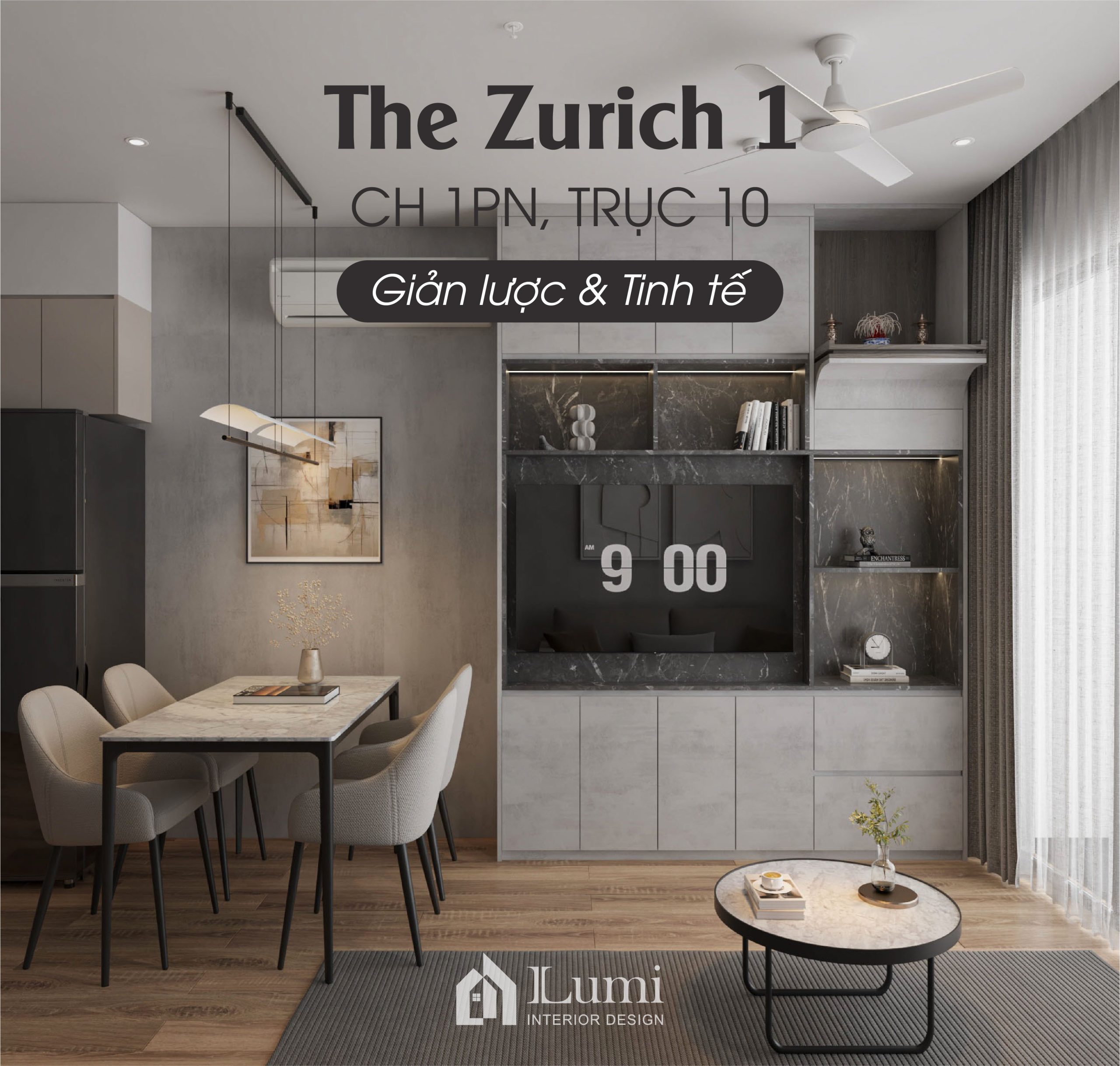 Căn Hộ The Zurich 1 – Bản Tuyên Ngôn Của Lối Sống Tinh Bản Và Đương Đại