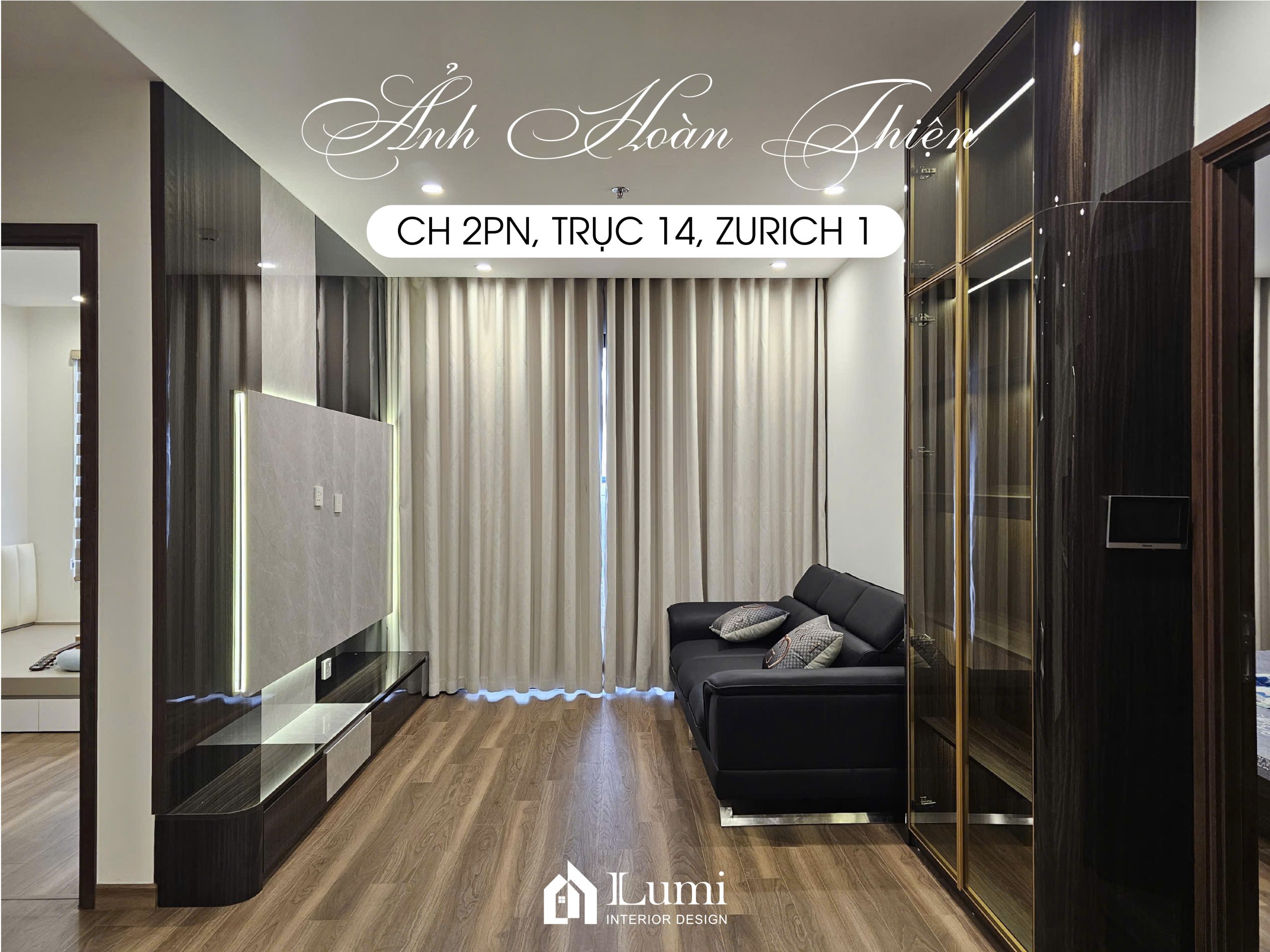 Tuyệt Tác Không Gian 2PN Zurich 1 – Hơi Thở Đương Đại Đậm Chất Nghệ Thuật